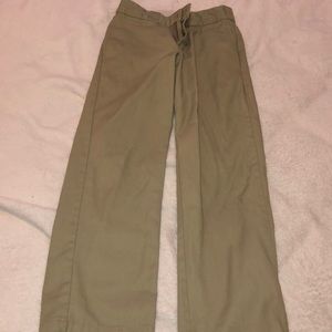 Light brown men/ women’s Dickies pants